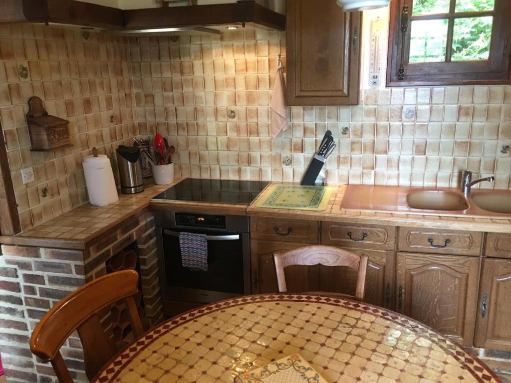 Maison Avec Piscine A Honfleur Villa Genneville Bagian luar foto