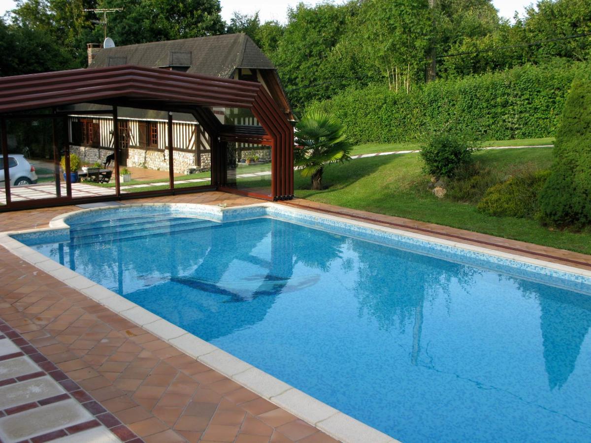 Maison Avec Piscine A Honfleur Villa Genneville Bagian luar foto